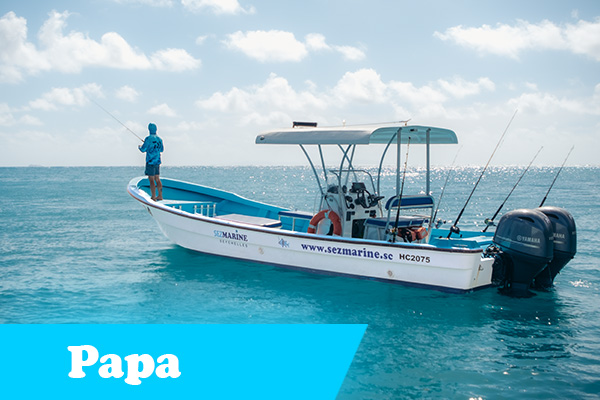Papa - Fishing Boat for Hire in Seychelles